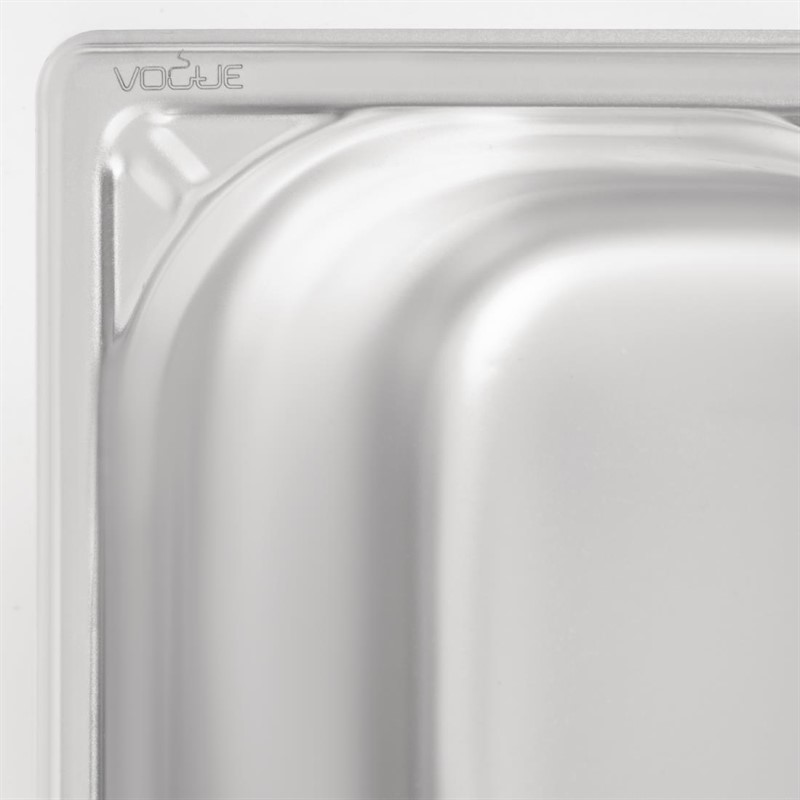  Vogue Bac inox 18/10 GN 1/4 150mm 