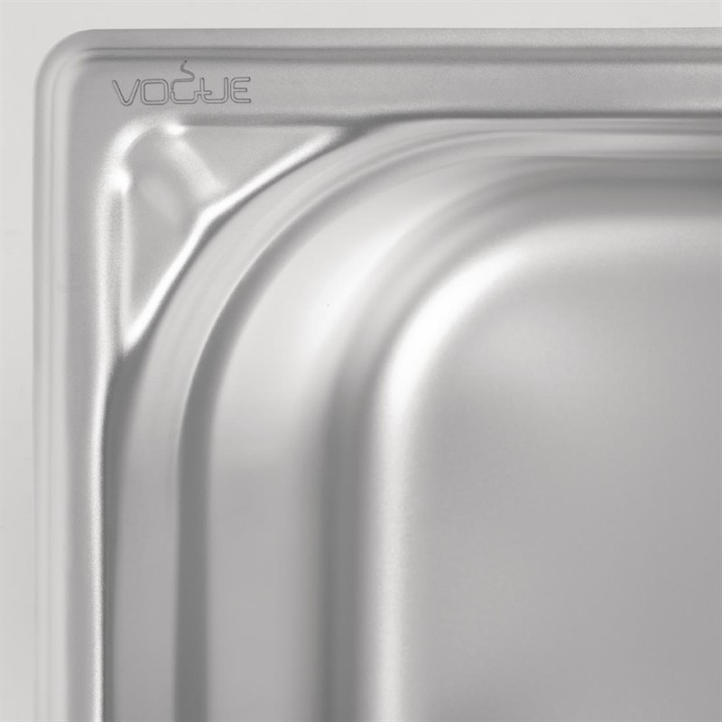  Vogue Bac inox 18/10 GN 1/6 150mm 