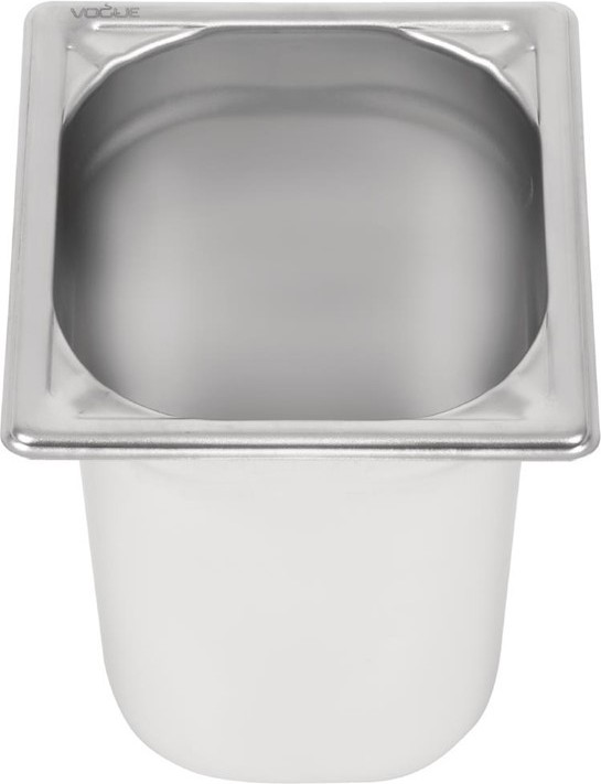  Vogue Bac inox 18/10 GN 1/6 200mm 