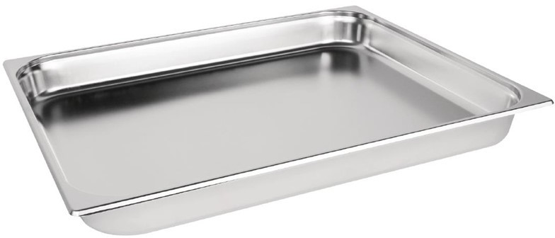  Vogue Bac Gastronorme inox GN 2/1 65mm Vogue 