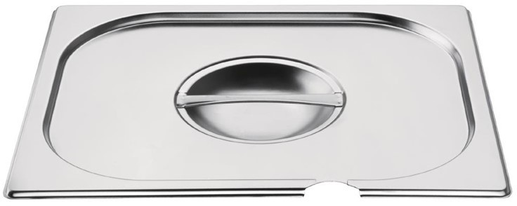  Vogue Couvercle inox GN1/2 avec encoche Vogue 