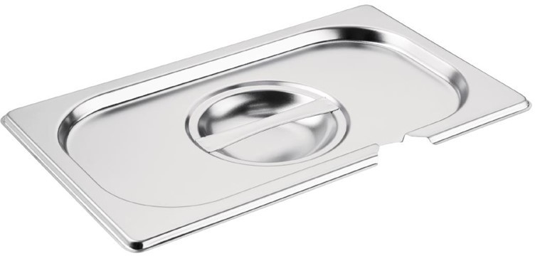  Vogue Couvercle inox GN1/4 avec encoche Vogue 