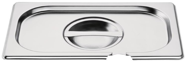  Vogue Couvercle inox GN1/4 avec encoche Vogue 