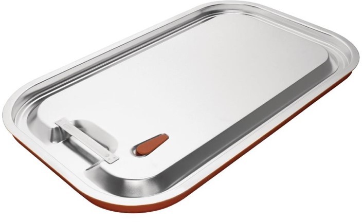  Vogue Couvercle herm&eacute;tique inox et silicone GN 1/1 