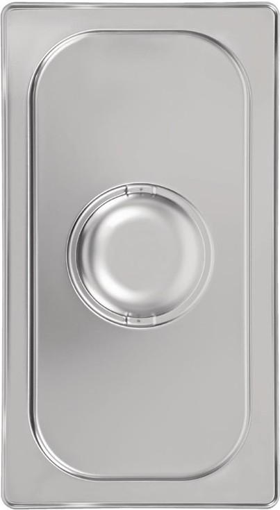  Vogue Couvercle inox 18/10 GN 1/3 