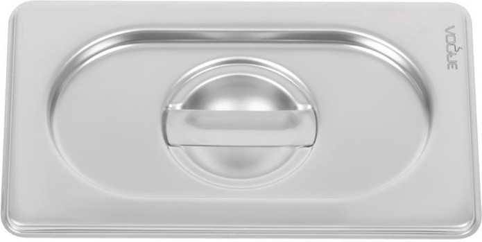  Vogue Couvercle inox 18/10 GN 1/9 