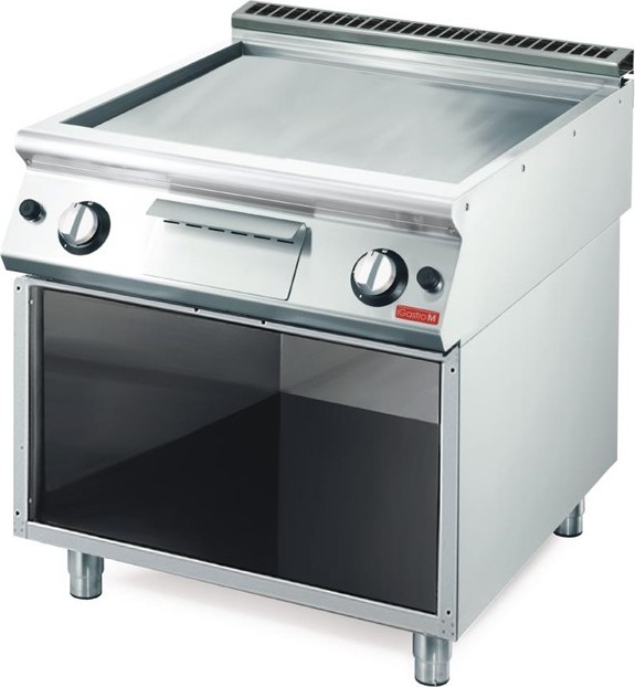  Gastro M Plancha gaz 700 avec plaque lisse GM70/80FTGS 