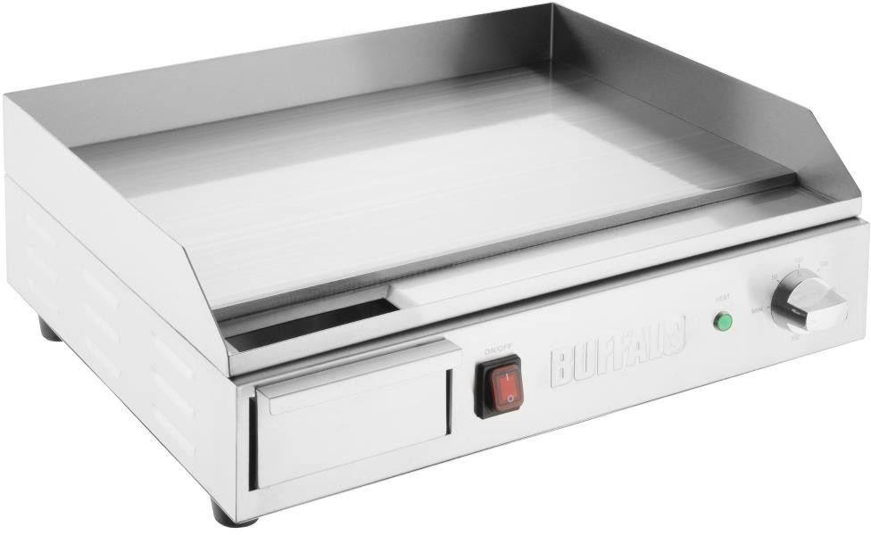  Buffalo Plancha &eacute;lectrique en acier poli Buffalo 