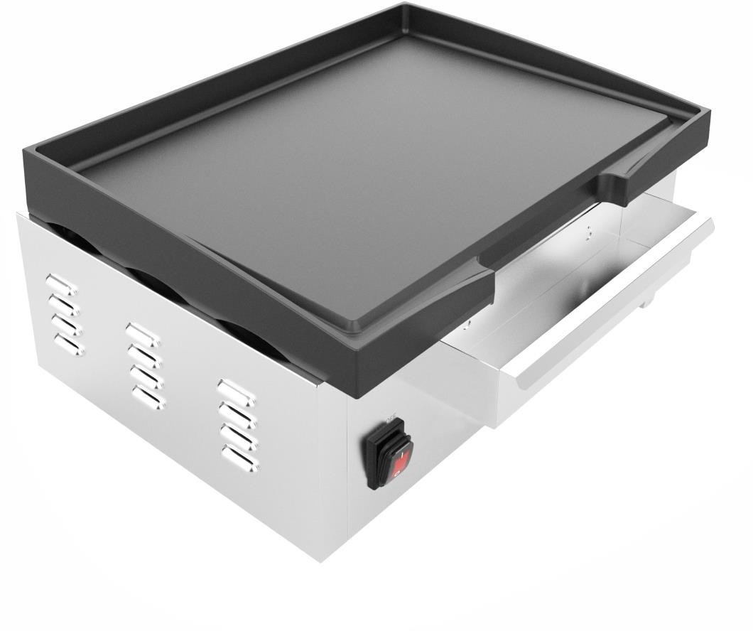  Buffalo Plancha &eacute;lectrique en fonte 2,8kW 