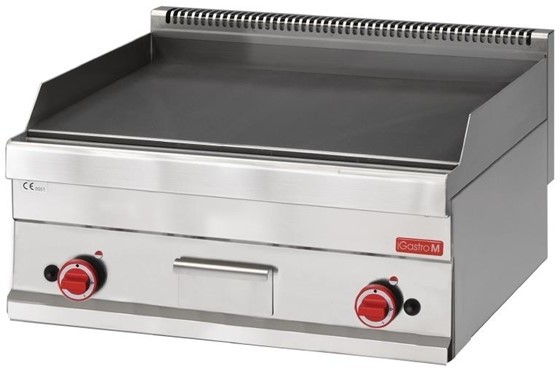  Gastro M Plancha gaz 650 avec plaque lisse 65/70FTG 