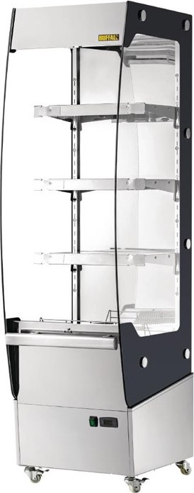  Buffalo Vitrine libre-service chauffante slim Buffalo 