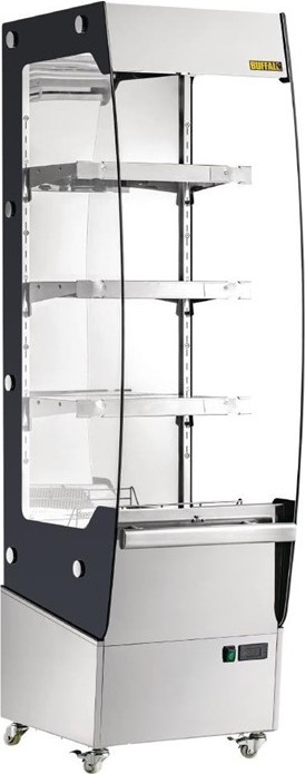  Buffalo Vitrine libre-service chauffante slim Buffalo 