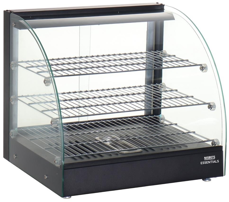  Nisbets Essentials Vitrine chauffante 82L 