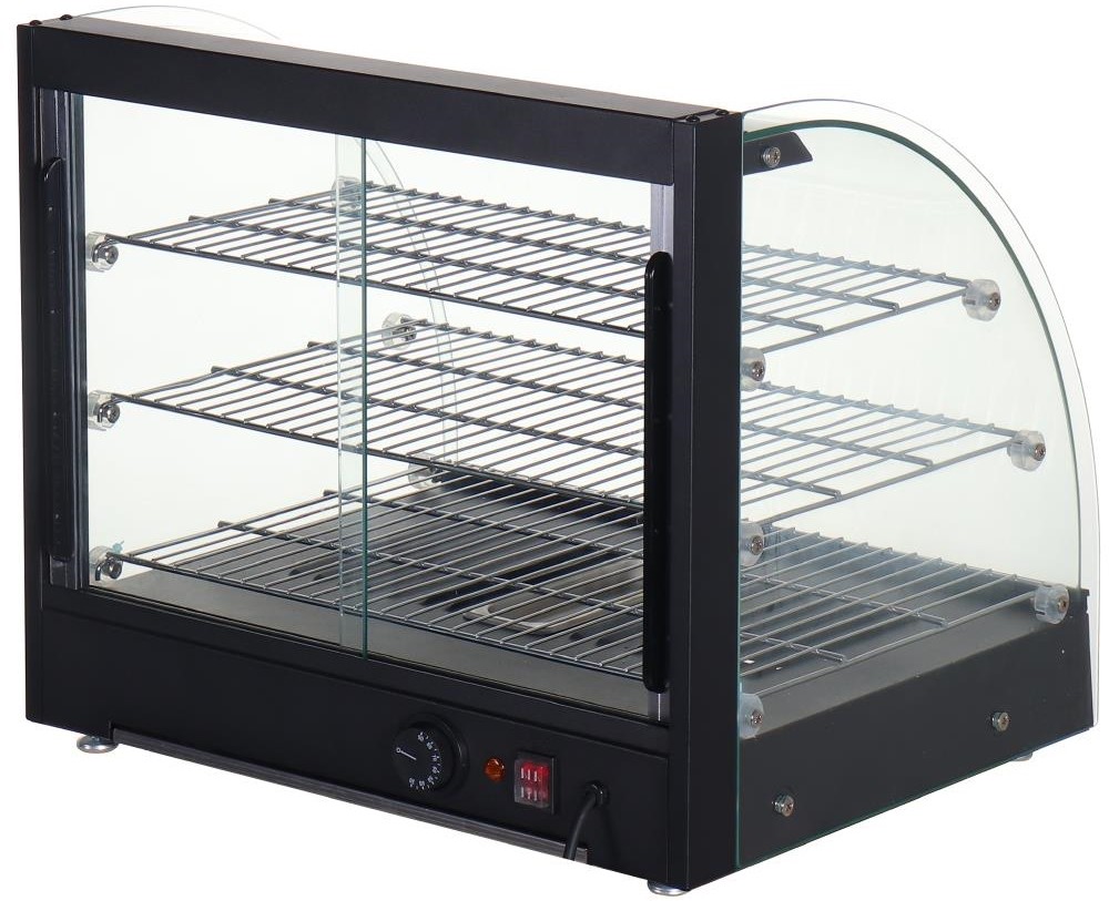  Nisbets Essentials Vitrine chauffante 82L 