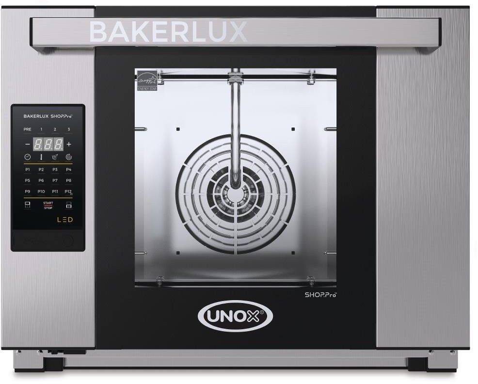  Unox Four &agrave; convection avec humidificateur Bakerlux SHOP Pro Arianna Led 4 plaques 460 x 330mm 