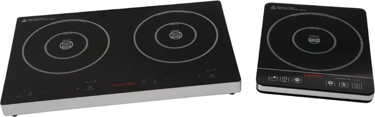  Caterlite Double plaque de cuisson induction &agrave; commande tactile 3&nbsp;kW 