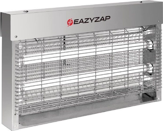  Eazyzap D&eacute;sinsectiseur LED en inox bross&eacute; 14W 