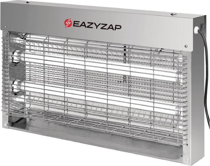  Eazyzap D&eacute;sinsectiseur LED en inox bross&eacute; 20W 