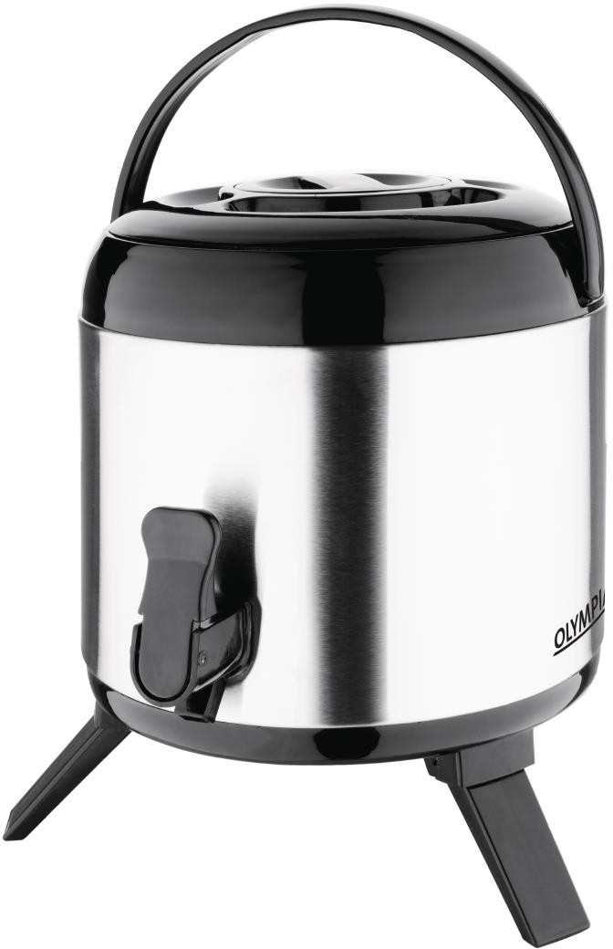  Olympia Distributeur de boissons en inox double paroi 6L 