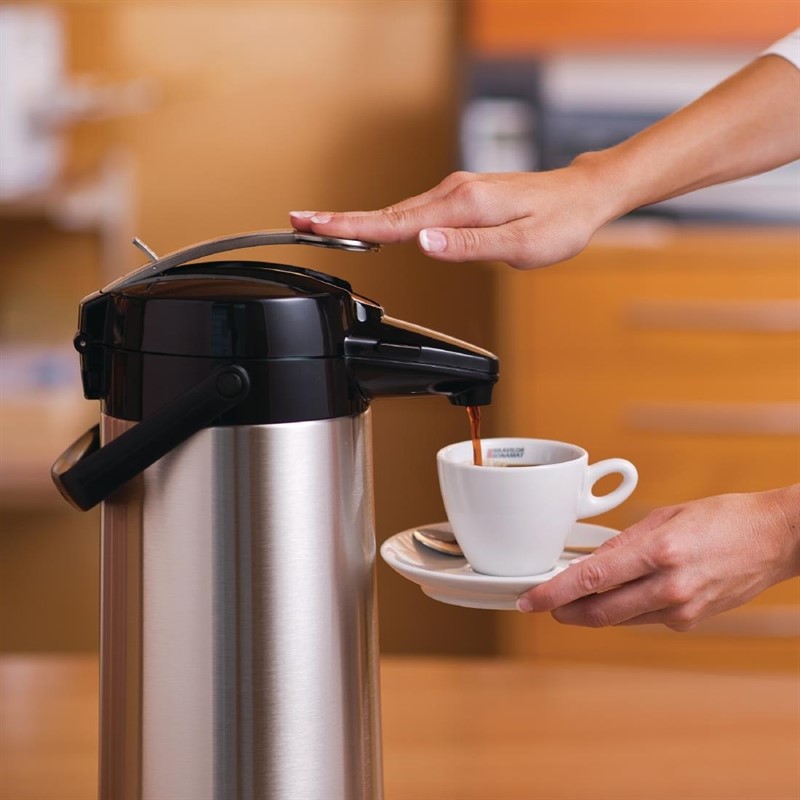  Bravilor Bonamat Pichet &agrave; pompe inox  Furento 2,2L 