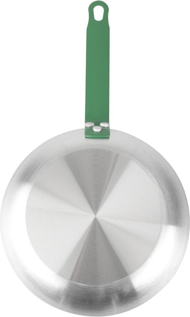  Hygiplas Po&ecirc;le en aluminium antiadh&eacute;sive Teflon Platinum Plus avec poign&eacute;e verte 24cm 