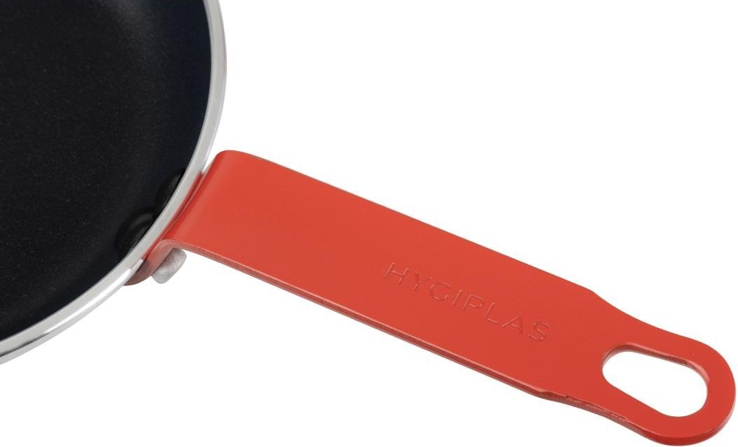  Hygiplas Po&ecirc;le en aluminium antiadh&eacute;sive Teflon Platinum Plus avec poign&eacute;e rouge 20cm 