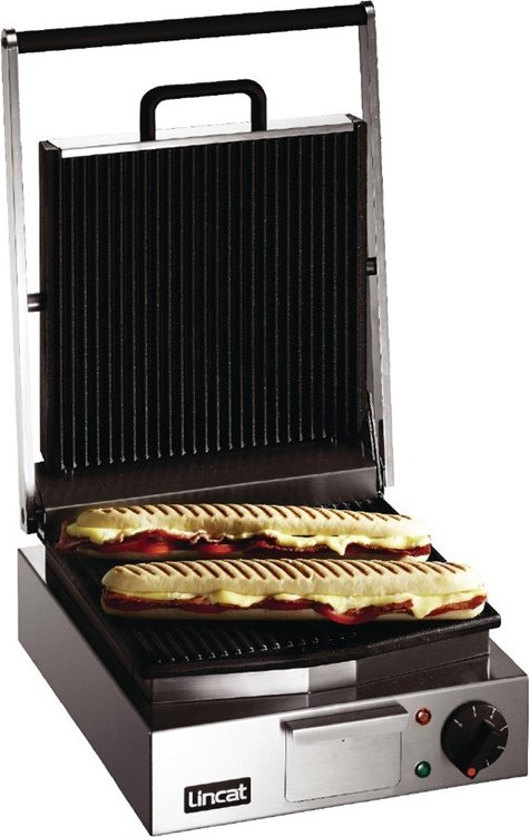  Lincat Gril de contact/panini simple plaques rainur&eacute;es Lynx&nbsp;400 