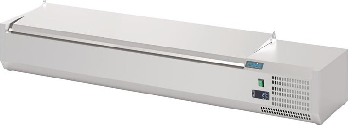  Polar Saladette &agrave; poser avec couvercle S&eacute;rie G 7x GN 1/4 