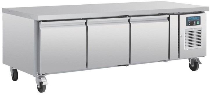  Polar Soubassement r&eacute;frig&eacute;r&eacute; positif GN 1/1 S&eacute;rie U 3 portes 