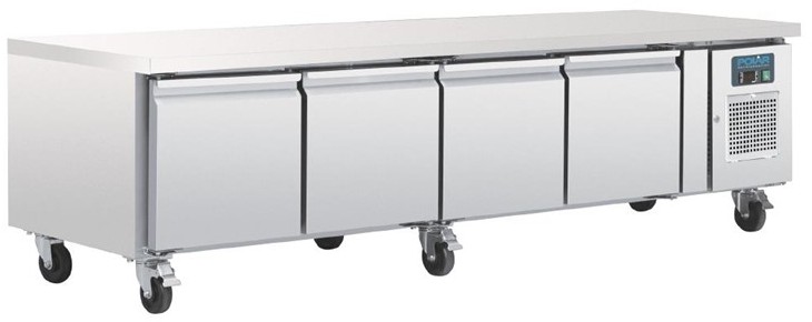  Polar Soubassement r&eacute;frig&eacute;r&eacute; positif GN 1/1 S&eacute;rie U 4 portes 
