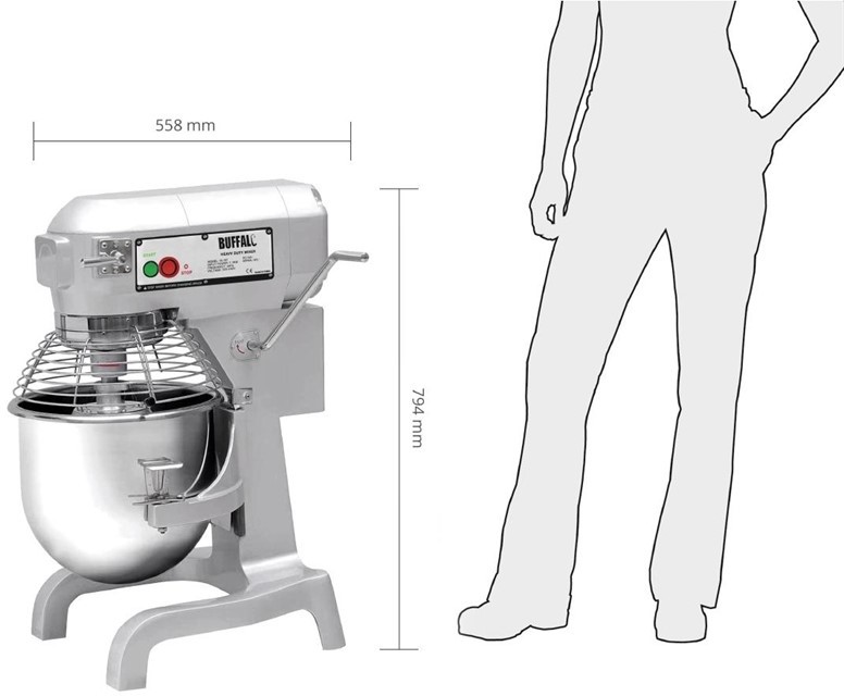  Buffalo Batteur plan&eacute;taire 20L 1100W 
