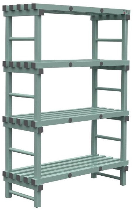  Jackstack by Rea Rayonnage Euro 1200mm x 500mm 