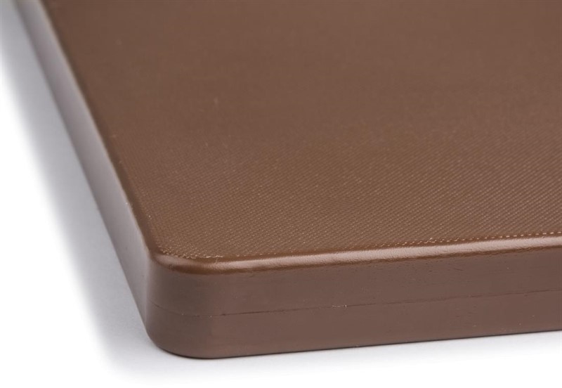  Hygiplas Planche &agrave; d&eacute;couper standard &eacute;paisse basse densit&eacute; marron 