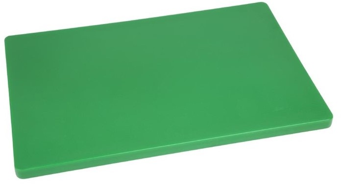  Hygiplas Planche &agrave; d&eacute;couper standard &eacute;paisse basse densit&eacute; verte 
