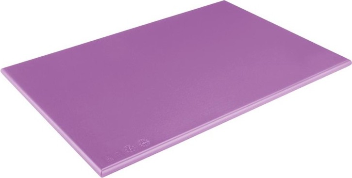  Hygiplas Planche &agrave; d&eacute;couper haute densit&eacute; violette  450x300x25mm 