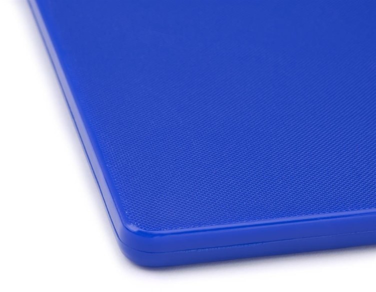  Hygiplas Petite planche &agrave; d&eacute;couper basse densit&eacute; bleue 