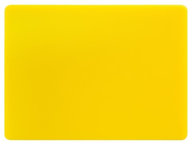  Hygiplas Petite planche &agrave; d&eacute;couper basse densit&eacute; jaune 