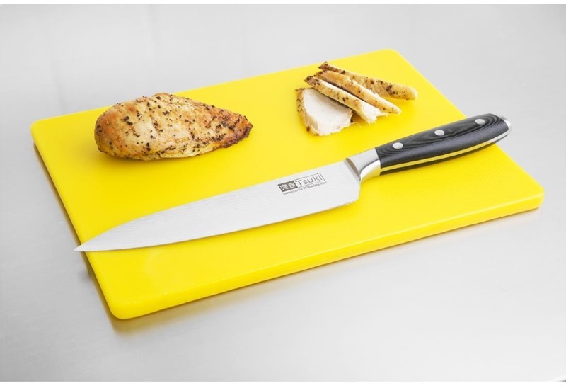  Hygiplas Petite planche &agrave; d&eacute;couper basse densit&eacute; jaune 