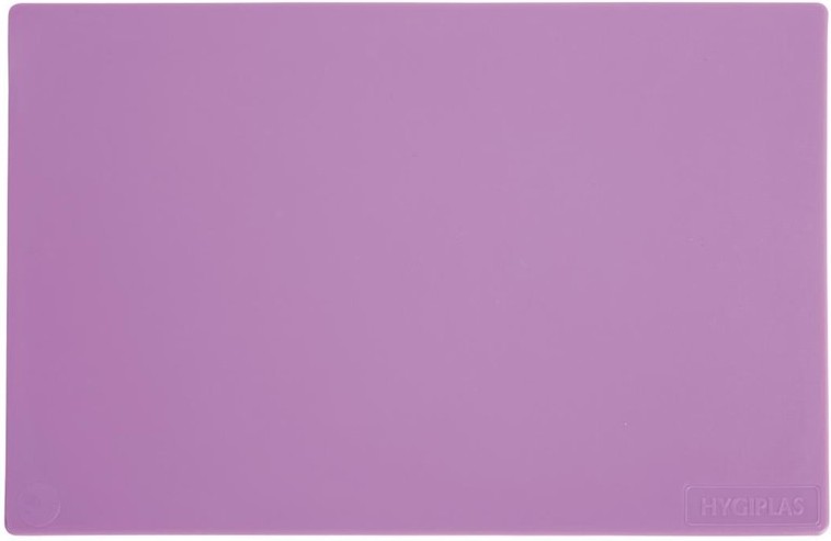  Hygiplas Planche &agrave; d&eacute;couper standard basse densit&eacute; violette 