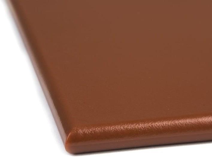  Hygiplas Petite planche &agrave; d&eacute;couper haute densit&eacute; marron 