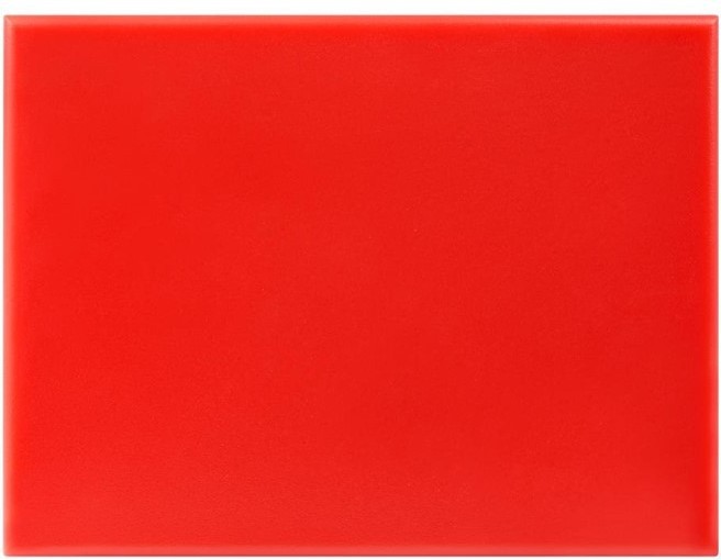  Hygiplas Petite planche &agrave; d&eacute;couper haute densit&eacute; rouge 