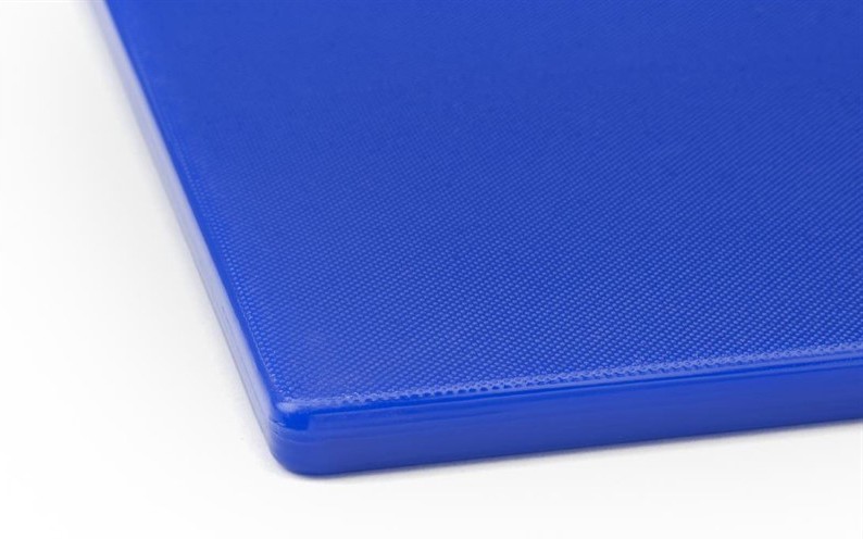  Hygiplas Grande planche &agrave; d&eacute;couper basse densit&eacute; bleue 
