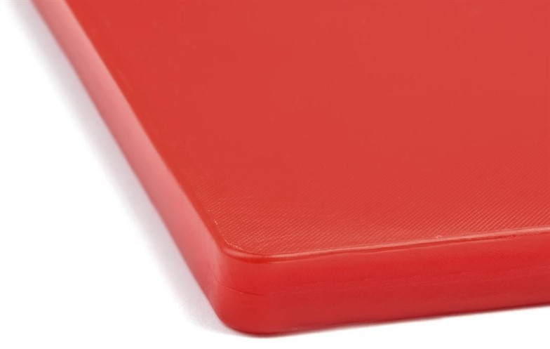  Hygiplas Grande planche &agrave; d&eacute;couper &eacute;paisse basse densit&eacute; rouge 
