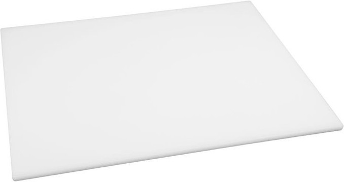  Hygiplas Grande planche &agrave; d&eacute;couper basse densit&eacute; blanche 