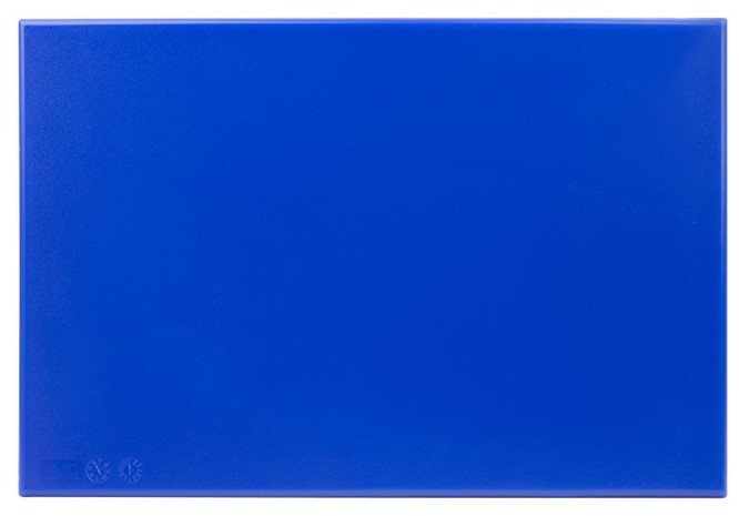  Hygiplas Planche &agrave; d&eacute;couper standard haute densit&eacute; bleue 