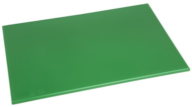 Hygiplas Planche &agrave; d&eacute;couper standard haute densit&eacute; verte 