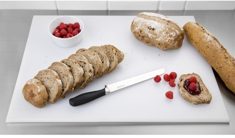  Hygiplas Grande planche &agrave; d&eacute;couper haute densit&eacute; blanche 