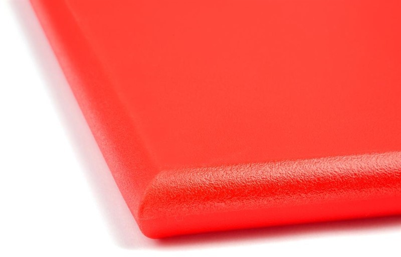  Hygiplas Planche &agrave; d&eacute;couper &eacute;paisse haute densit&eacute; rouge 