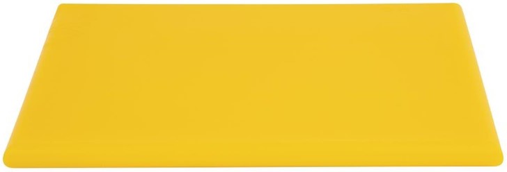  Hygiplas Planche &agrave; d&eacute;couper &eacute;paisse haute densit&eacute; jaune 