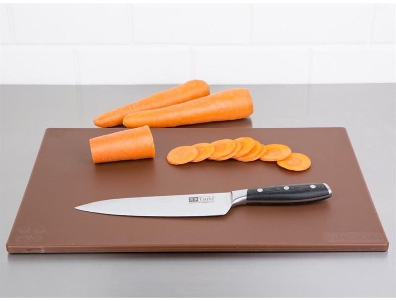  Hygiplas Planche &agrave; d&eacute;couper standard basse densit&eacute; marron 